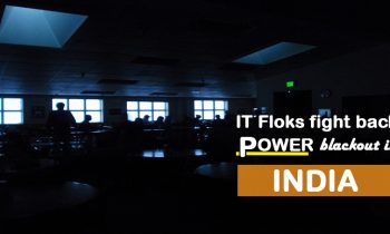 IT folks fight back power blackout in India