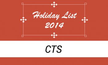 Holiday List 2014 in CTS Gurgaon, Hyderabad, Kochi, Kolkata and Mangalore