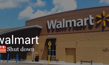 WALMART shuts down