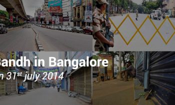 Bandh in Bangalore on 31st July 2014