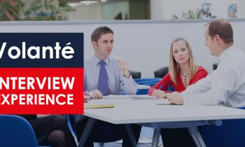 Volante Technologies – Campus Placement Interview Experience