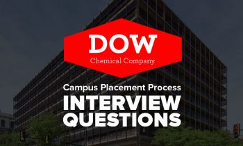 Dow Chemical Campus Placement Process and Interview Experience