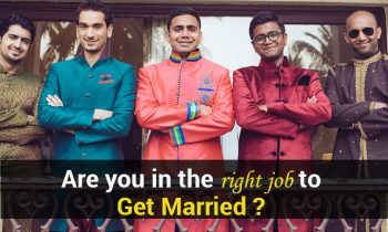 Are You In The Right Job To Get Married?