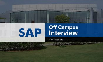 SAP Labs Off-Campus Interview Experience, Bangalore