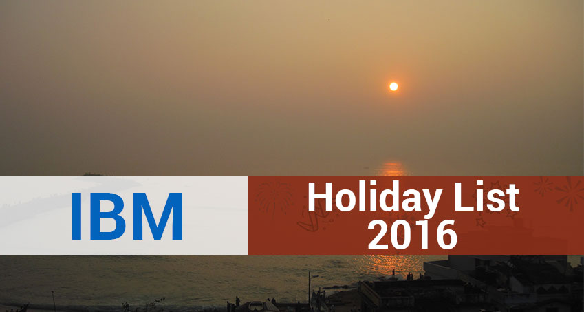 IBM Holiday List 2016 – Joblagao.com