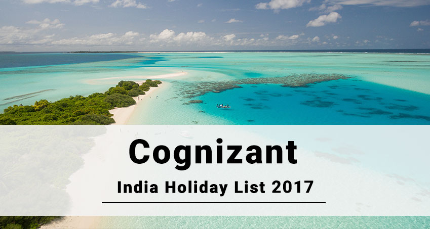cognizant holiday list 2017