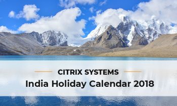 Citrix Systems India Holiday List 2018